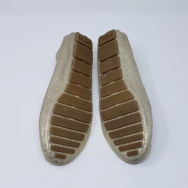 Sperry Top Sider Slip-On Flat Gold Metallic Moccasin Shoes Women's Size 6M - Image 3