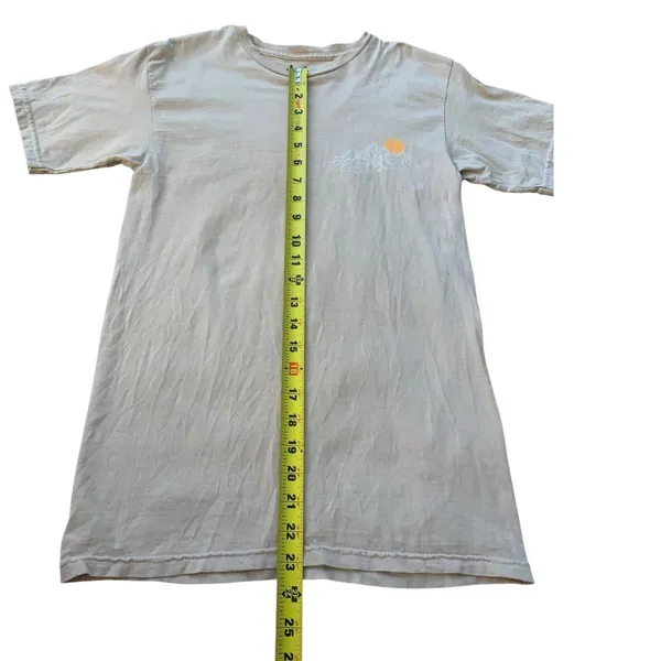 PacSun Graphic T-Shirt Womens Small Tan Great Outdoors Nature Gorpcore Aesthetic - Image 6