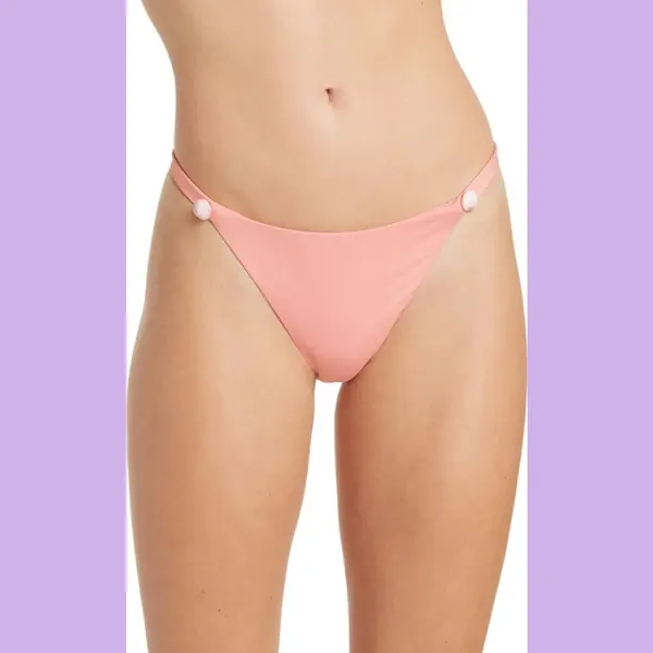NWT Dippin’ Daisy’s Peach Bikini Top and Bottom - Image 6