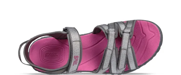 Teva Women Tirra Silver/Magenta Strappy Sandals Us 8 / Eu 38/ Uk 4 - Nib - Image 3