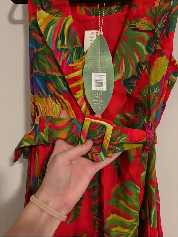 NWT Farm Rio Urban Jungle Mini Dress size Small - Image 6