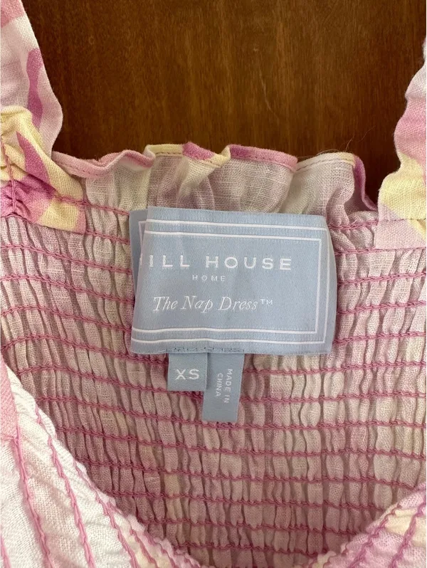 Hill House Home The Ellie Nap Dress in Pink Candy Kaleidoscope Women’s size XS - Image 8