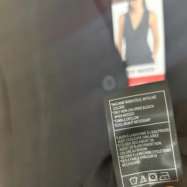 Steve‎ Madden Black Button Front Vest SIze XL - Image 6