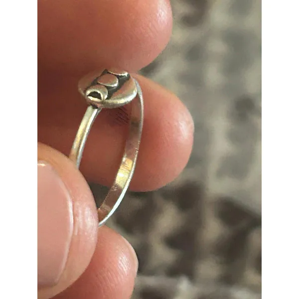 Z21 size 5 ring 925 sterling silver - Image 6