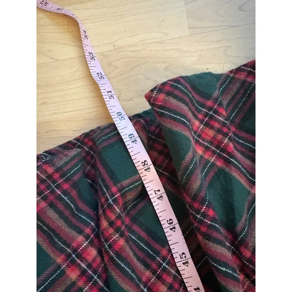 IVY CITY‎ CO Hattie Dress Evergreen Plaid Size 2X - Image 9
