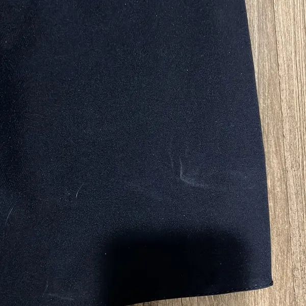 ASOS Design Navy Wrap Tie Dress - Image 7