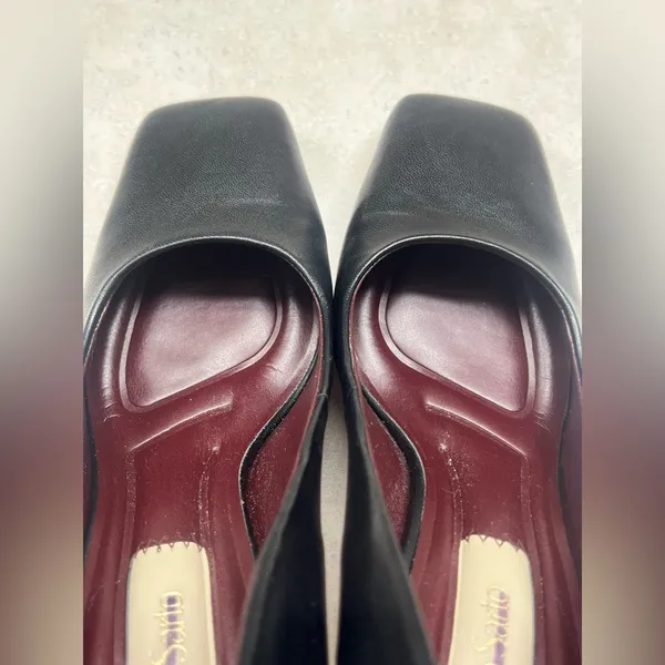 Franco sarto Finley Black Leather Franco Sarto Pumps - Image 11