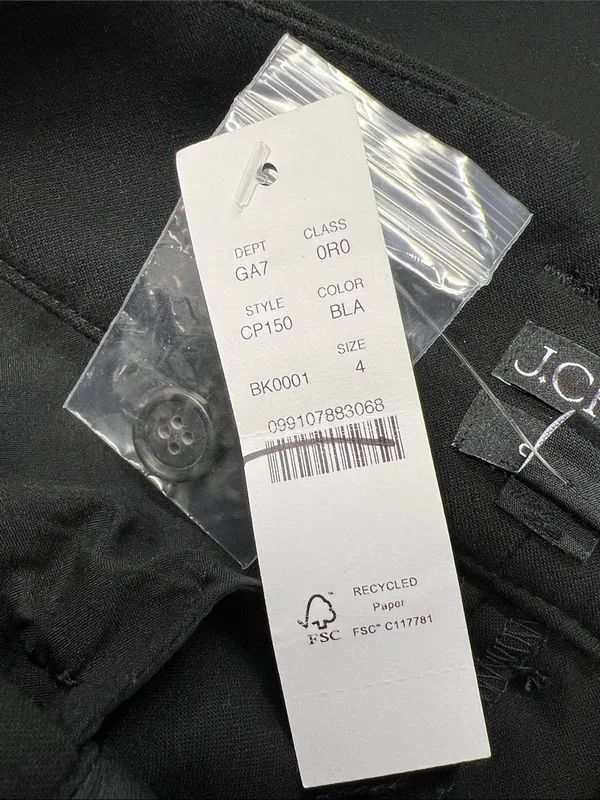 J. Crew Carolina pant in four-season stretch in Black Size 4 NWT - Image 12