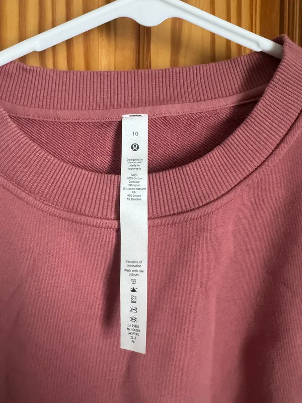 Lululemon Cotton French Terry Swift T-Shirt - Image 2