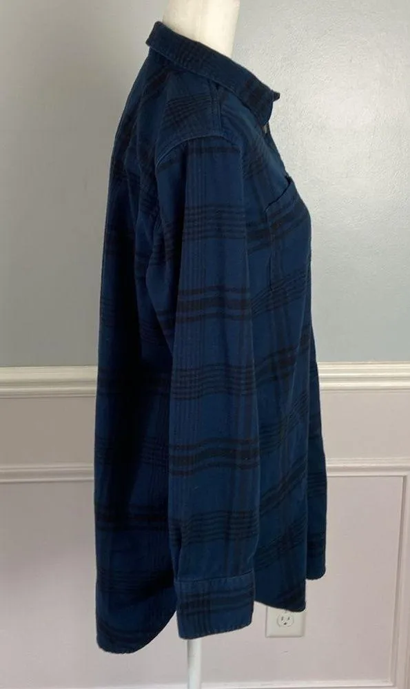 Carhartt Rugged Flex Relaxed Fit Midweight Flannel Long-Sleeve Plaid Tunic Sz L - Image 7