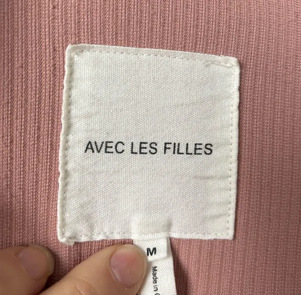 Avec Les Filles Pink Corduroy Jacket - Image 8