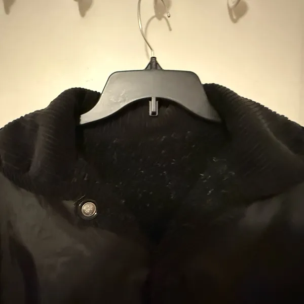 Cozy Black Teddy Jacket Reversible for Women. - Image 4