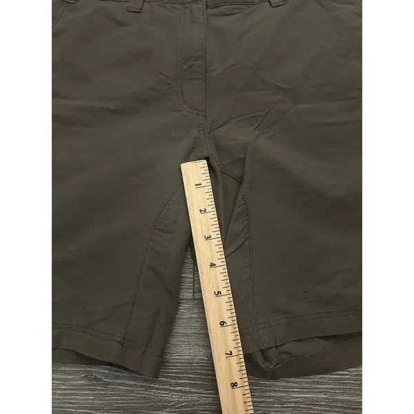 MAMMUT Womens Hiking Shorts Climbing Cargo Regular Fit Size 12 Green/Brown - Image 2