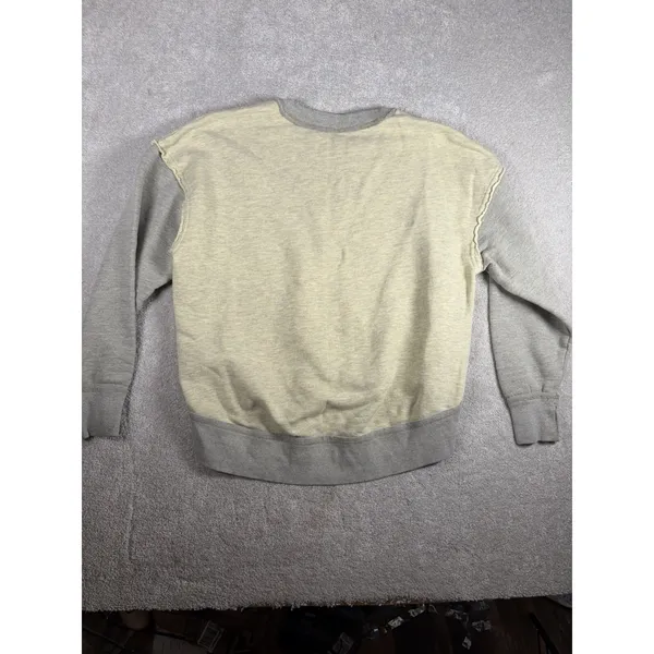 Free People FP Movement‎ Start Up Pullover Womens Xs Gray Sweatshirt Oversized - Image 10