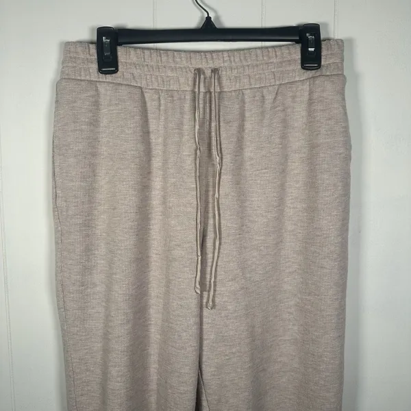 Victoria’s Secret Women’s Medium Beige Jogger Lounge Pants Drawstring - Image 5