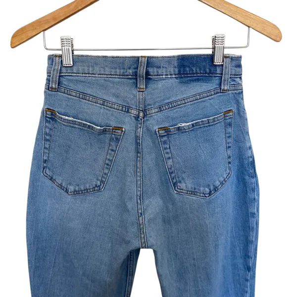 Abercrombie & Fitch The Ankle Straight Ultra High Rise Curve Love Jeans - Image 6