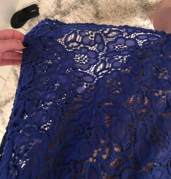 Jodi Kristopher Blue Dress - Image 4