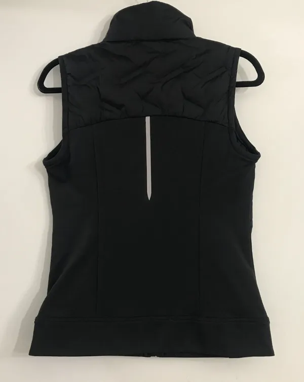 Calia Women's Cold Dash Run Vest in Pure Black size XS NWT - Image 2