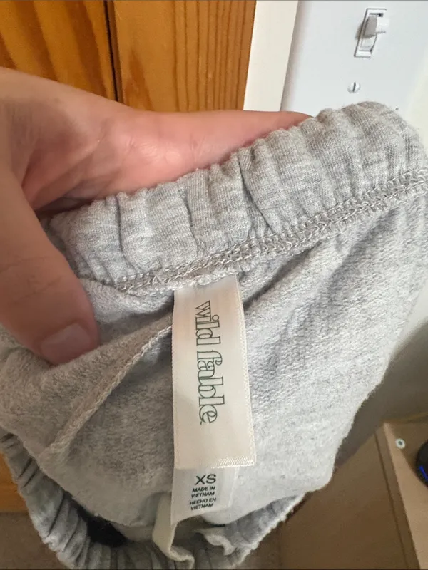 Wild Fable Size XS Grey High-Rise Loungewear Shorts - Image 3