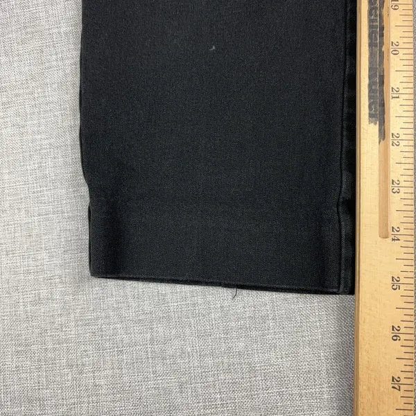 Anthropologie The Essential Slim Pants Womens 10 Black Twill Dress Stretch - Image 5