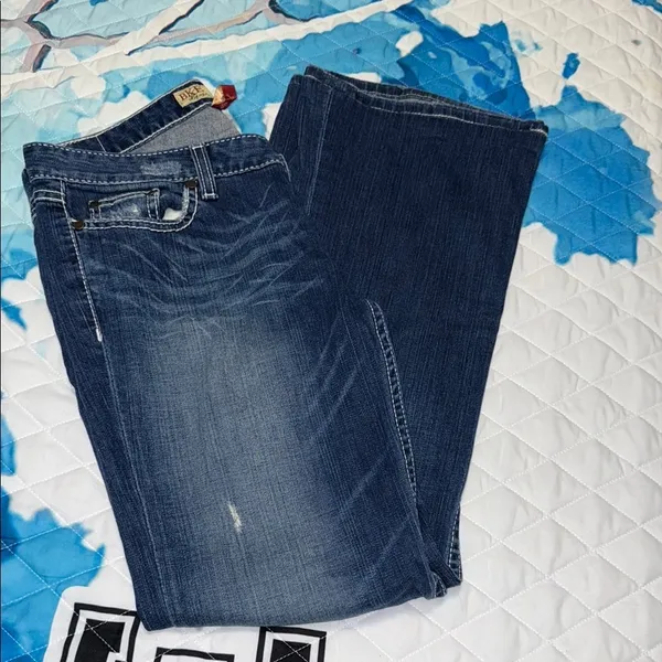 Buckle Blue Denim Jeans - Image 8