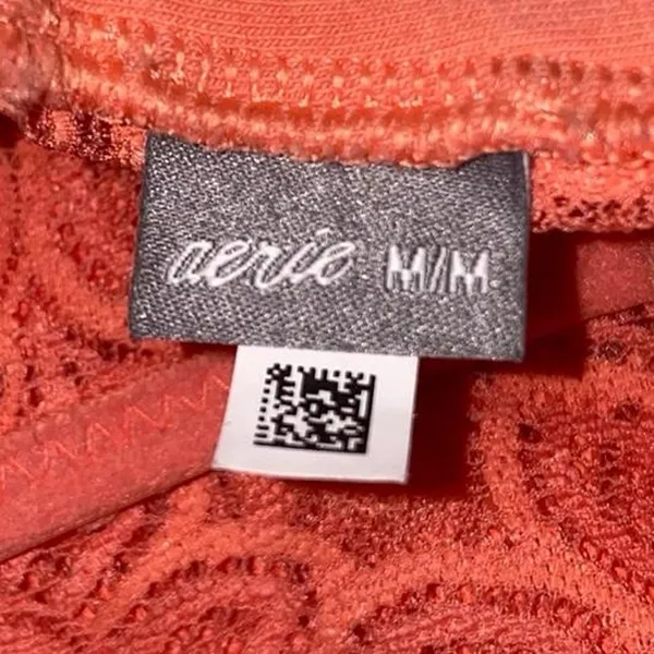 Aerie Bright orange lace bralette - Image 7