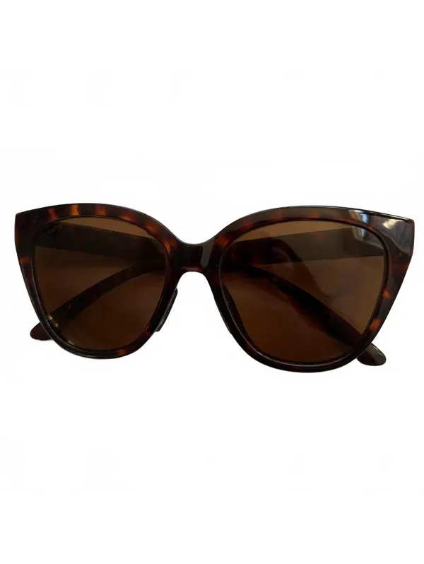 Smith Era Tortoise Sunglasses ChromaPop Polarized Brown Scratches - Image 3