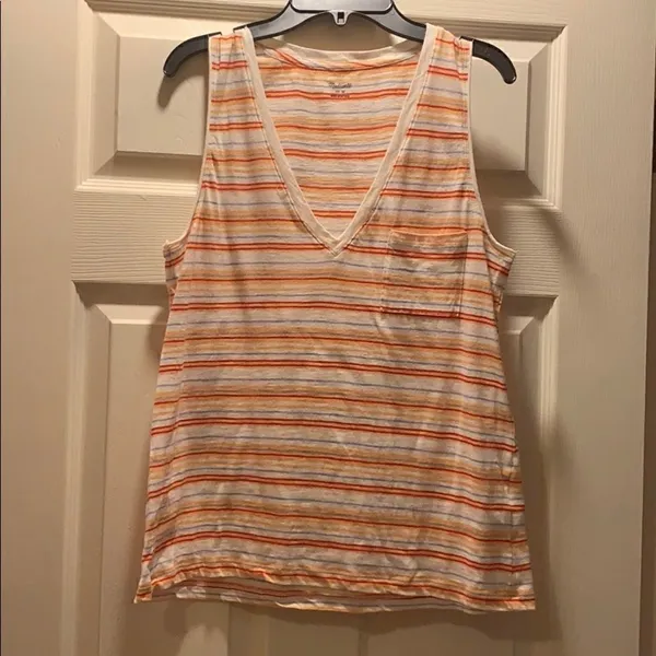 ✨Madewell Whisper Cotton Tank in Fieldgate … - Image 2