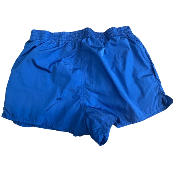 Urban Outfitters Electric Blue Nylon Athletic Running Shorts Medium - Image 5