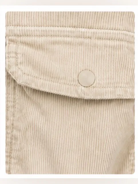 OFFLINE by Aerie Corduroy Half-Zip Oversized Shacket Medium - Image 6