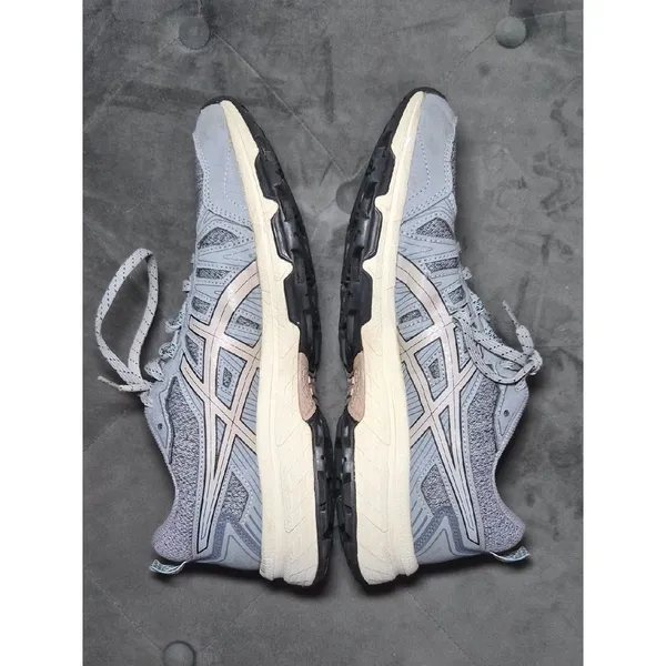 Womens ASICS GEL-Venture 7 Trail Running Shoes - Grey / Cream 9.5 - Image 4