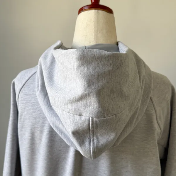 lululemon Heather Gray Hoodie Size XS - Image 3