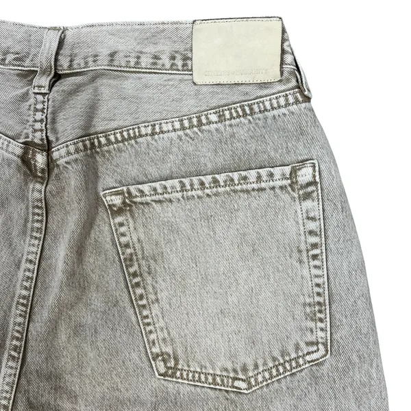 Citizens‎ of Humanity Gaucho Wide Leg Jeans 31 Ponytail Tan Button Fly Retro USA - Image 8