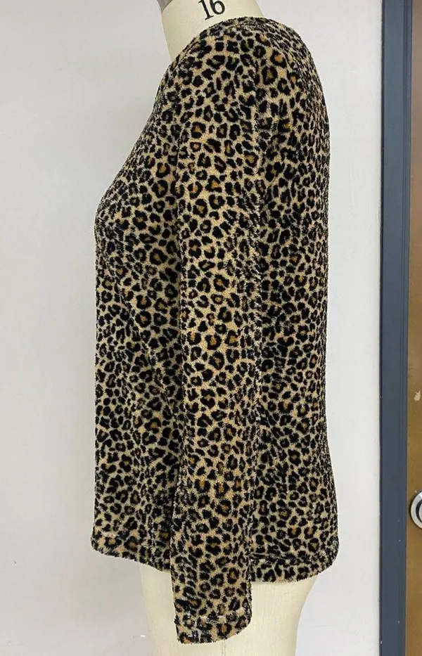 Leopard Pajama Set L 12 - Image 8
