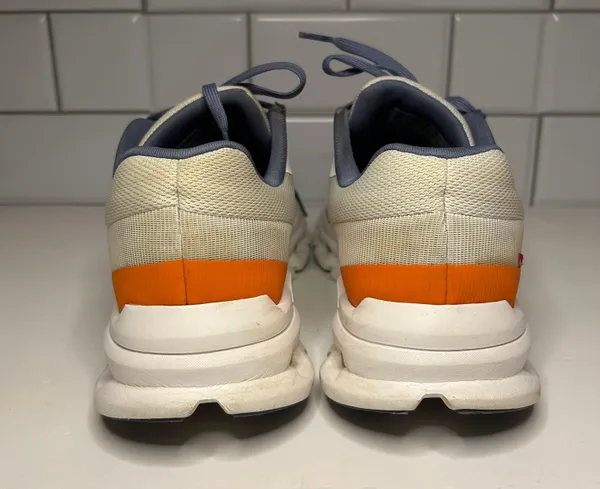 On Womens CloudRunner Undyed White / Orange Running Shoes Sneakers US Size 9 M - Image 7