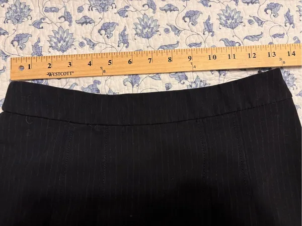 Zara size S dark gray pleated mini skort Y2K - Image 6