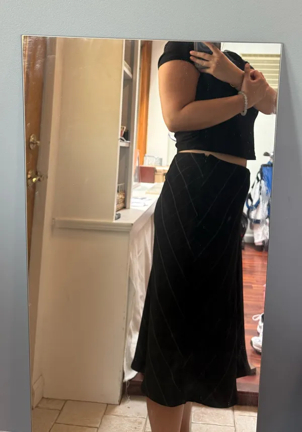 New York & Company Skirt Black - Image 2