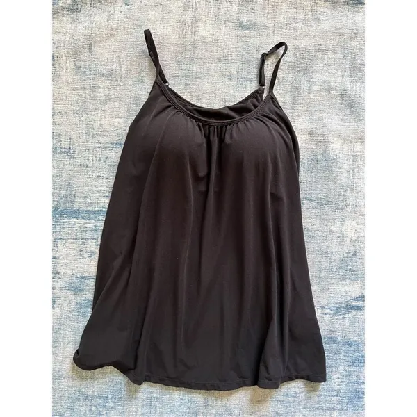 32 Degrees Cool Black Camisole With Built In Bra Medium - Image 8