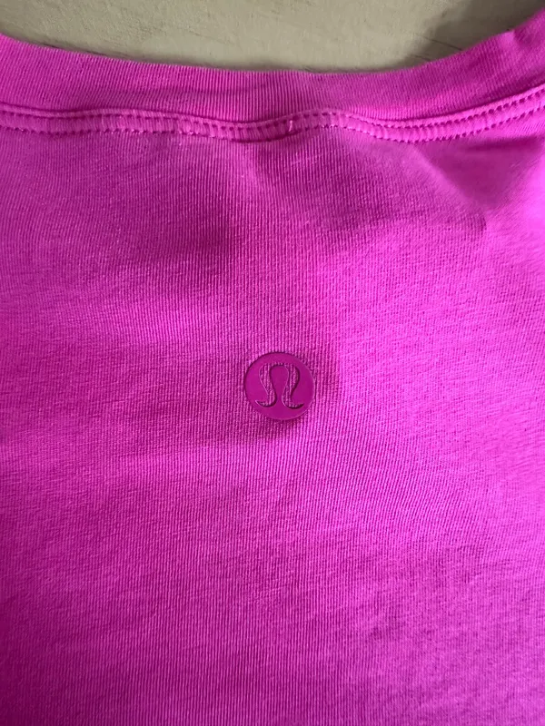 Lululemon Cates Tee Sonic Pink 6 - Image 4