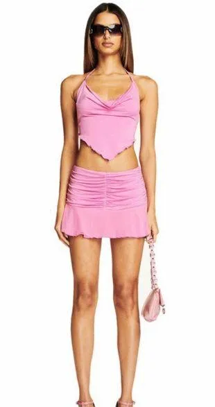 Pink Iamgia Skirt - Image 2