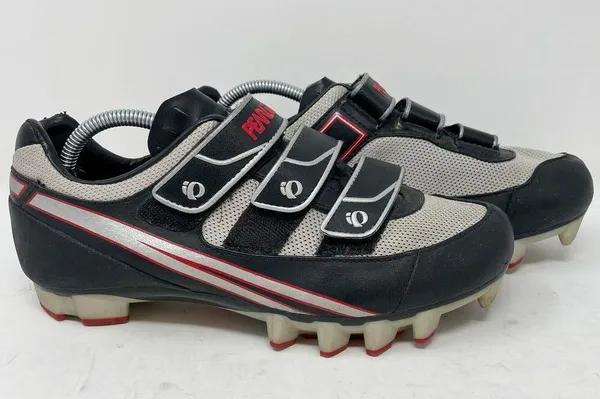 Pearl Izumi Black Grey Quest MTB 5728 Cycling Shoes Cleats Size 39 US 7.5 - Image 4