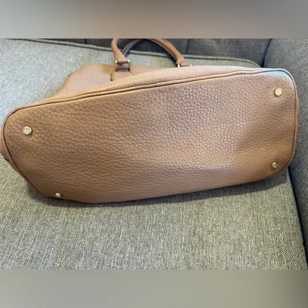 Tory Burch Tan Leather Satchel - Image 4