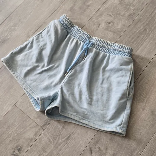 Light Blue Casual Shorts Size L - Image 2