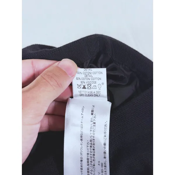 Paule Ka Paris Womens Asymmetric Hem Skirt Size 14 Black Preppy Quiet Luxury - Image 7