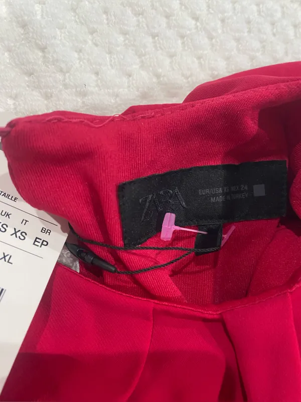 ZARA Women’s Red Sleeveless Romper - Image 5