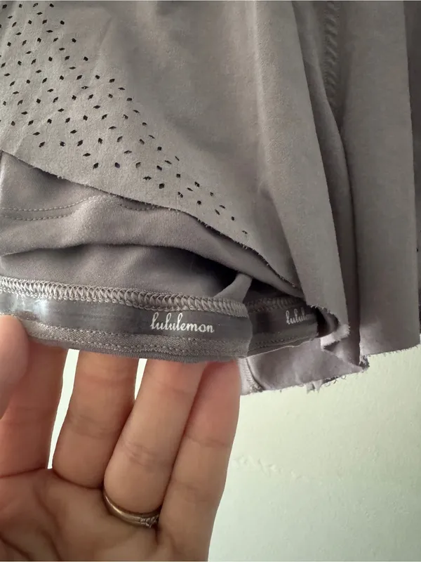 Lululemon‎ Laser Speed Train Short *4.5" Lunar Rock - Image 5