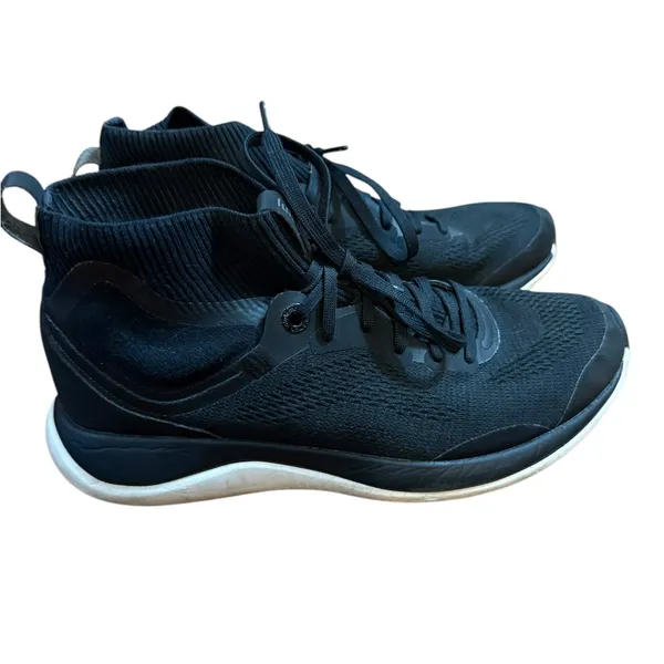 Lululemon ChargeFeel Workout Mid‎ Black Seamless Sneakers Running Shoes Sz 8.5 - Image 2