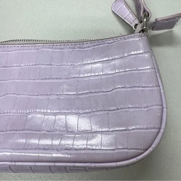 Urban Outfitters Lavender Purple Faux Leather Mini Y2K Handbag Purse Shoulder Bag Spring - Image 4