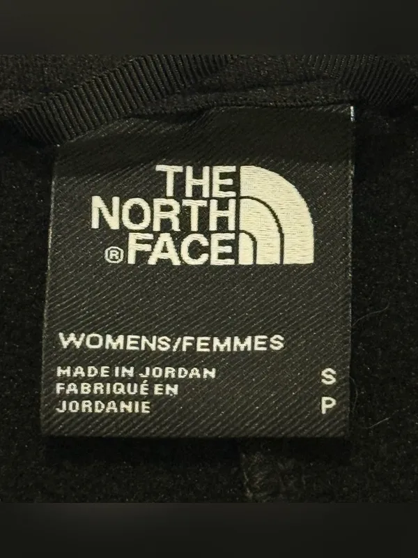 The North Face TNF Performance Fleece Quarter Zip Jacket Small Black Outdoor - Image 12
