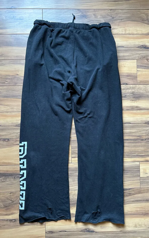 Victoria Secret Pink Black Sweatpants - Image 8